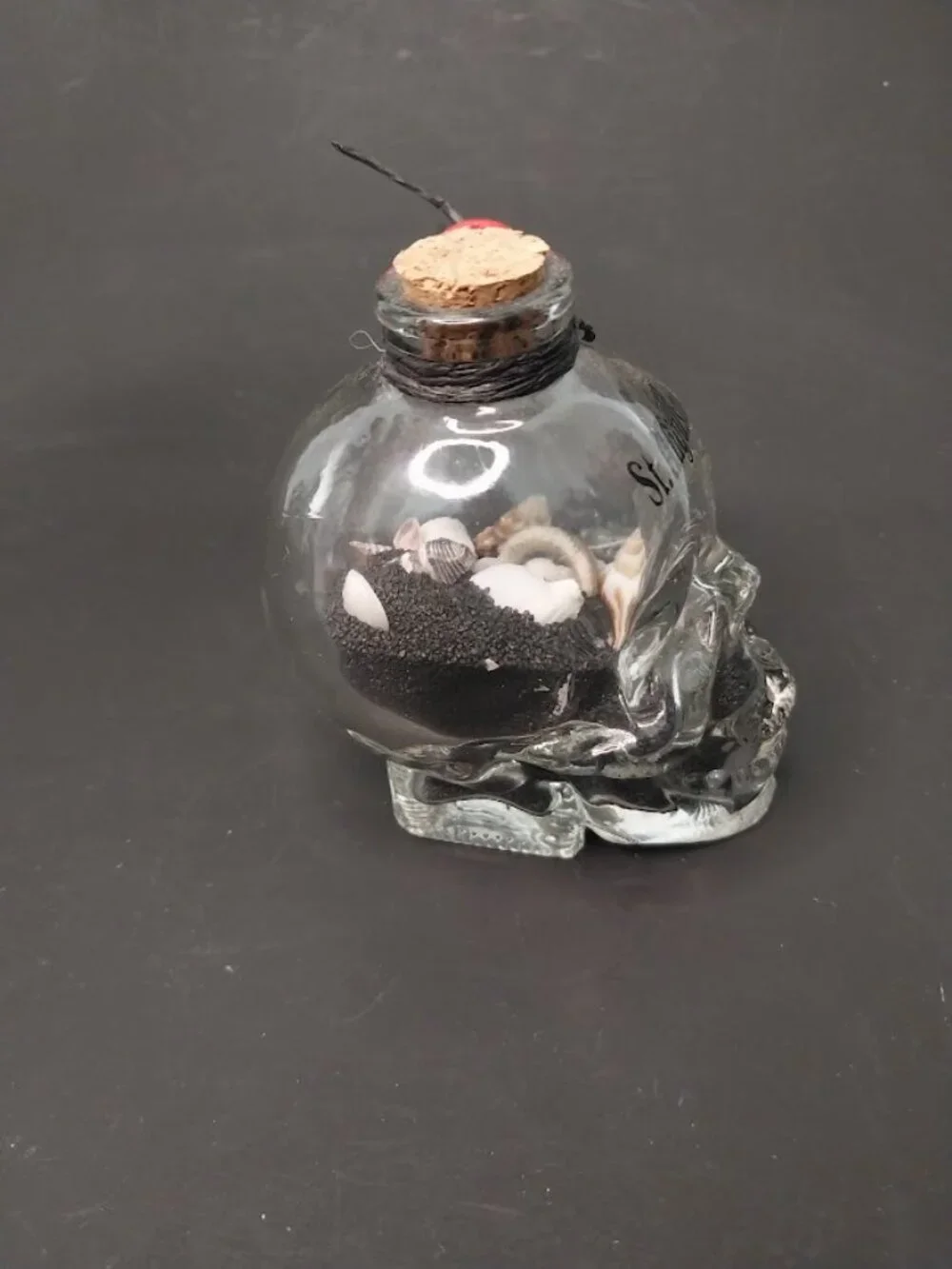 St. Augustine Souvenir Glass Skull